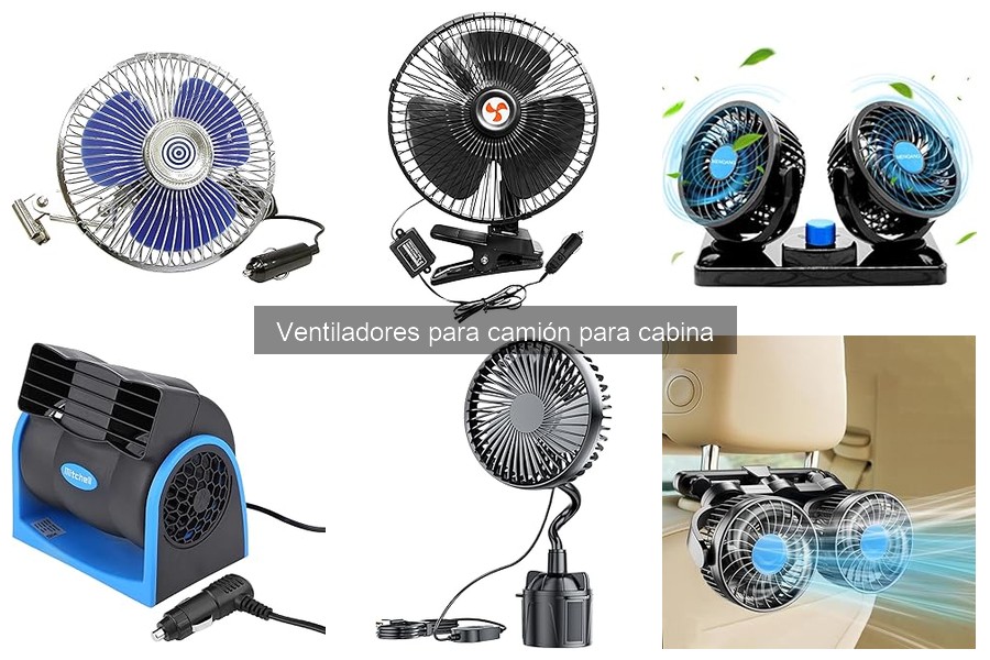 Mejores Ventiladores Silenciosos para Camiones