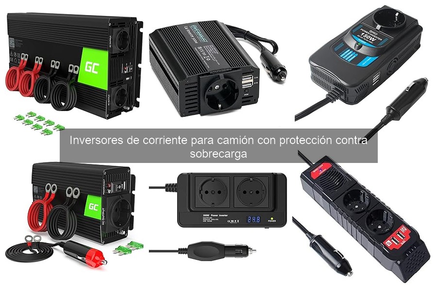 Ofertas y descuentos en inversores de corriente para camión