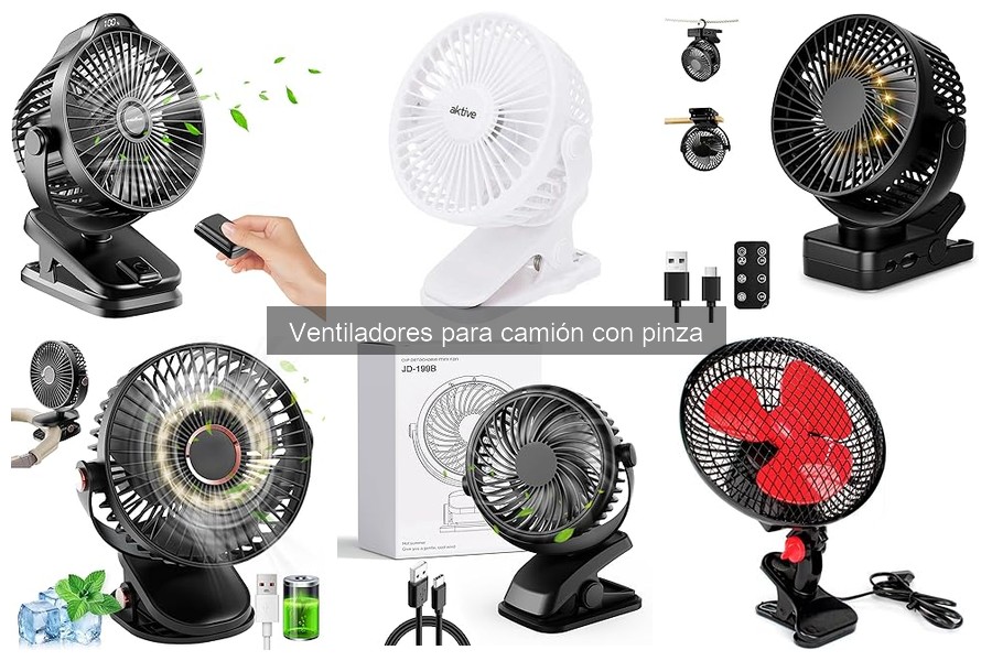 Ofertas y Descuentos en Ventiladores con Pinza para Camión