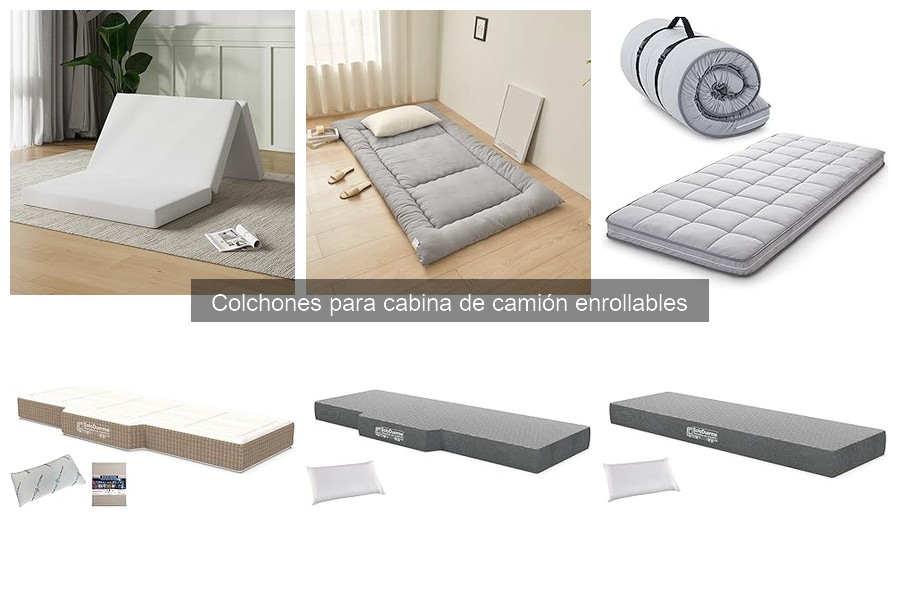 Opiniones reales sobre colchones enrollables para camiones