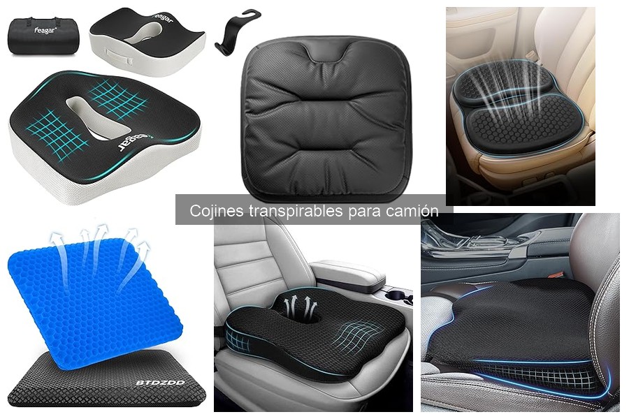 Opiniones sobre cojines transpirables para camiones
