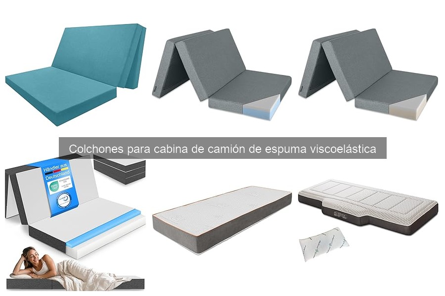 Opiniones sobre colchones viscoelásticos para camiones