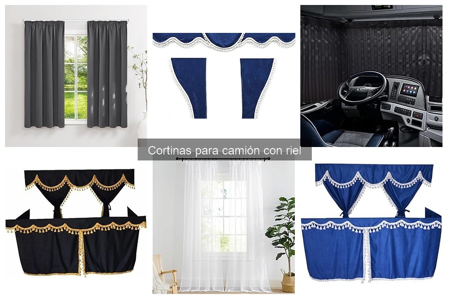 Opiniones sobre cortinas para camión con riel: las mejores opciones