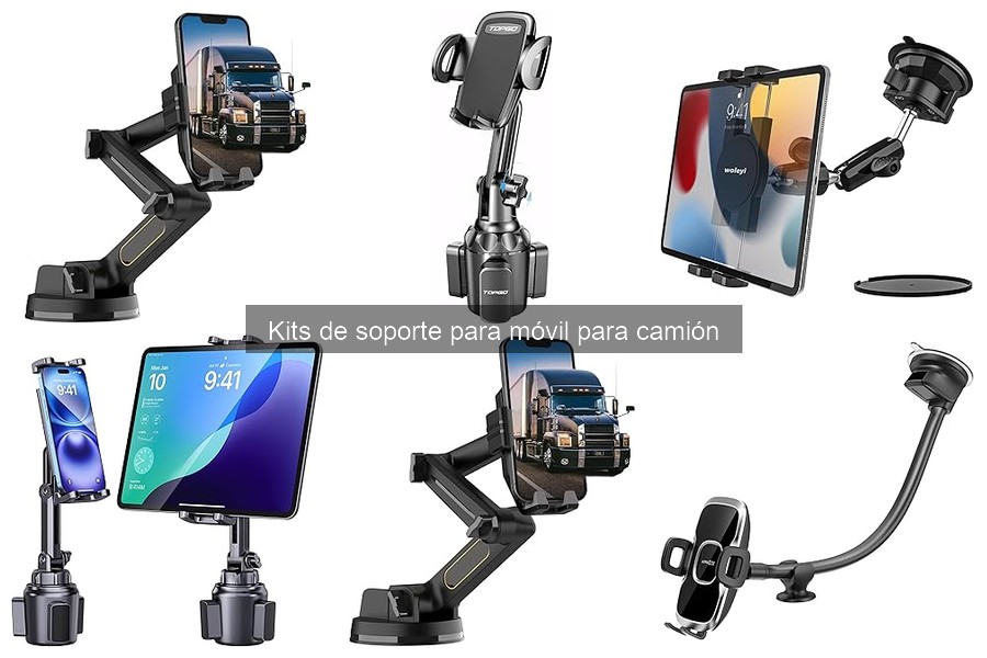 Opiniones sobre kits de soporte para móvil en camiones
