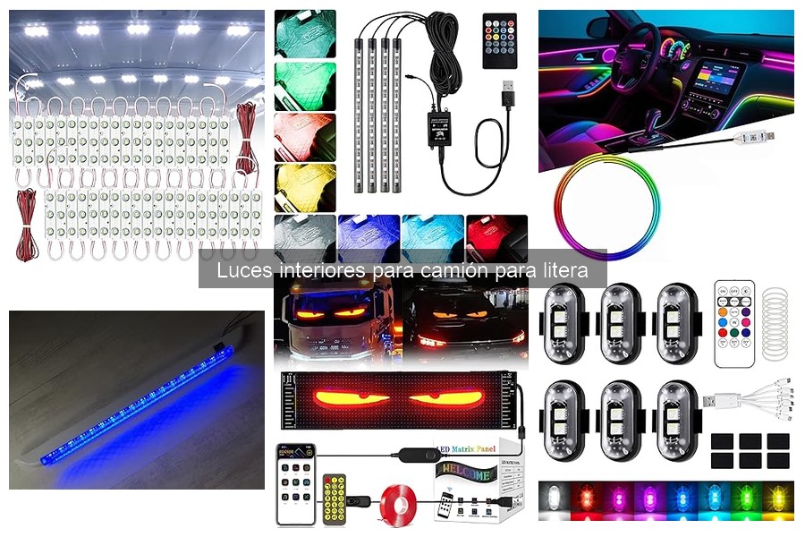 Opiniones sobre luces interiores para camiones: lo mejor del 2023