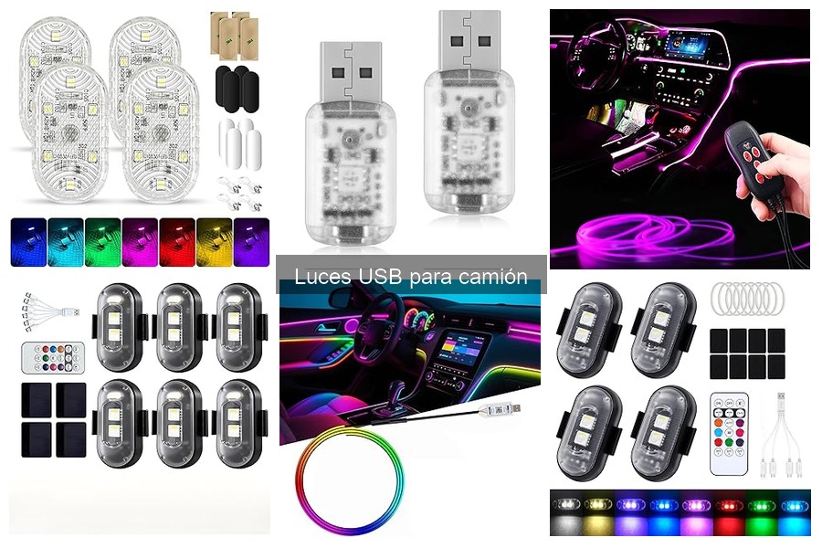 Opiniones sobre luces USB para camiones: reseñas de usuarios