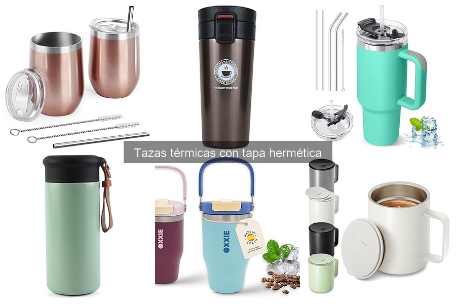 Opiniones sobre tazas térmicas con tapa hermética