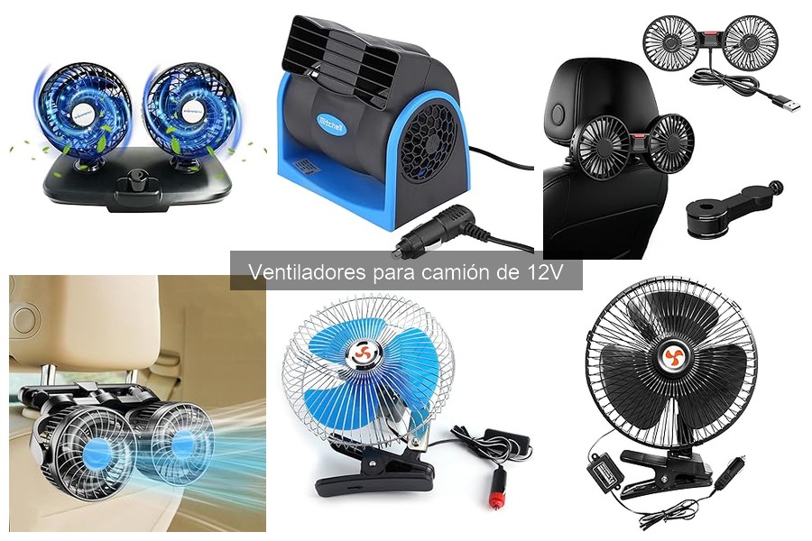 Opiniones sobre Ventiladores de 12V para Camiones