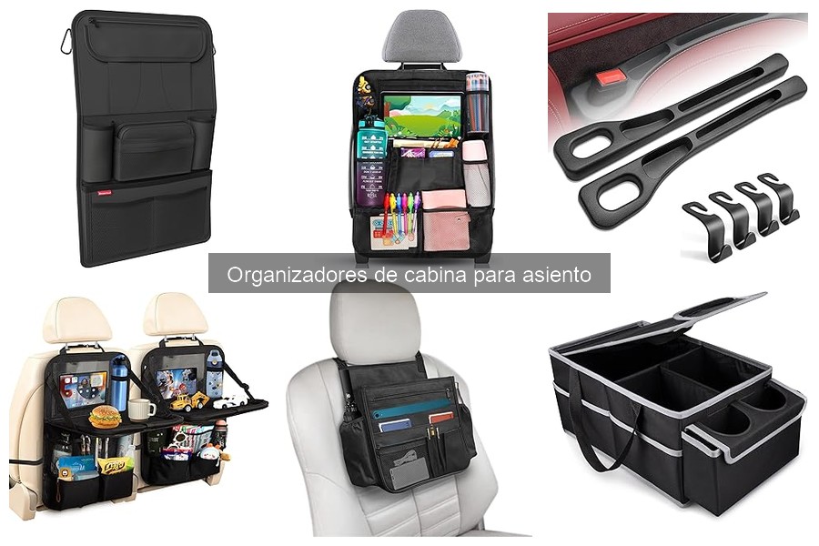 Organizadores de cabina para asiento: ¿Qué son y para qué sirven?