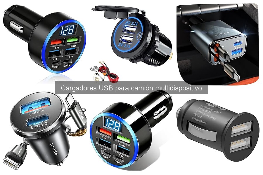 ¿Por qué mi cargador USB no carga en el camión? Soluciones