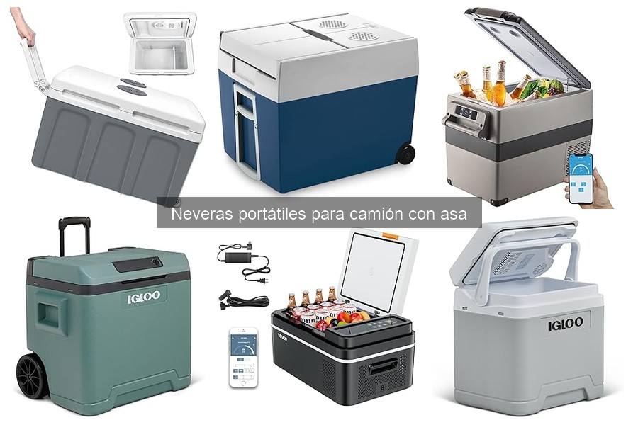 ¿Por qué usar una nevera portátil con asa en tu camión?