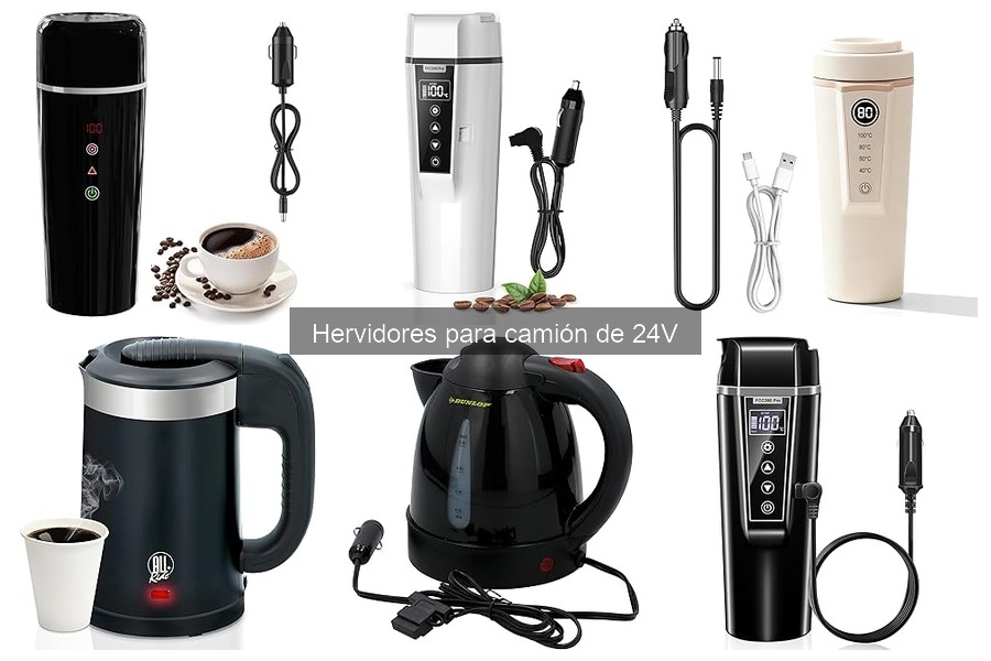 Precio de hervidores 24V para camiones y dónde comprarlos