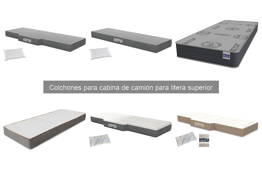 Precio promedio de colchones para cabina de camión