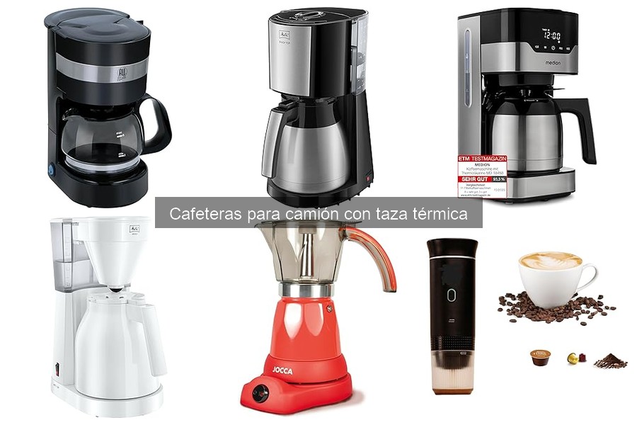 Precios de cafeteras para camión con taza térmica