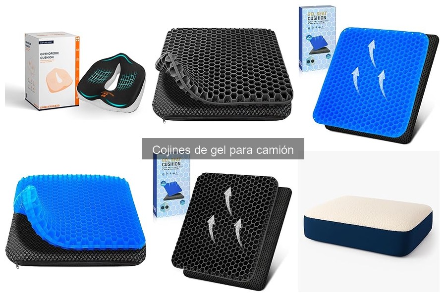 Precios de Cojines de Gel para Camiones: Comparativa y Mejores Ofertas