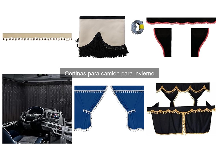 Precios de cortinas para camión de invierno: guía y comparativa
