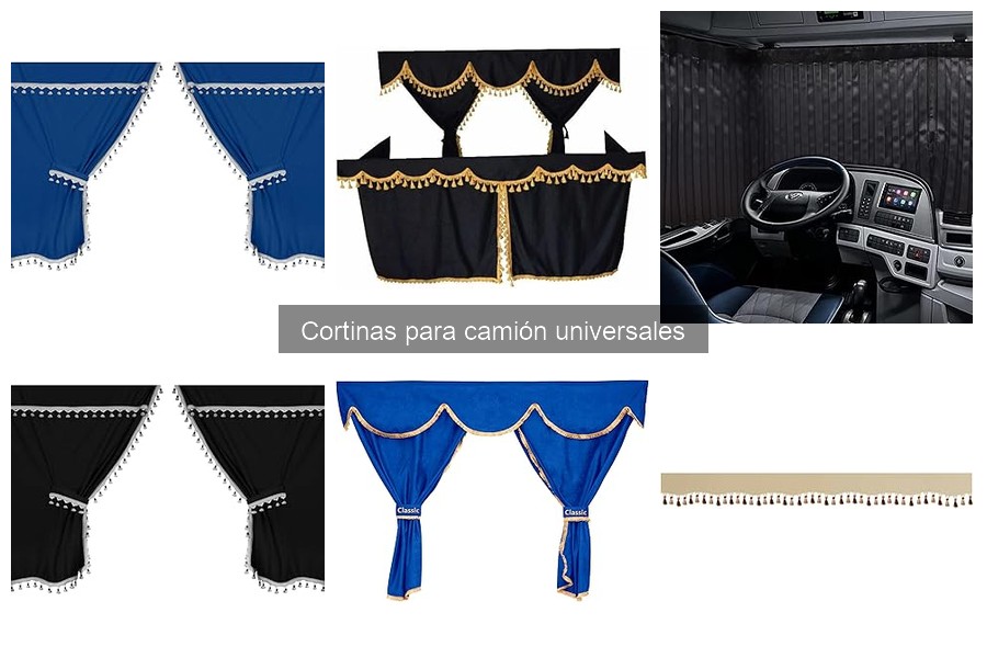 Precios de cortinas universales para camiones: guía completa
