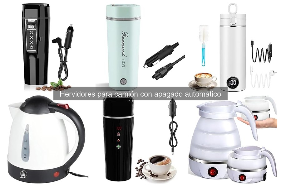 Precios de hervidores para camión con apagado automático