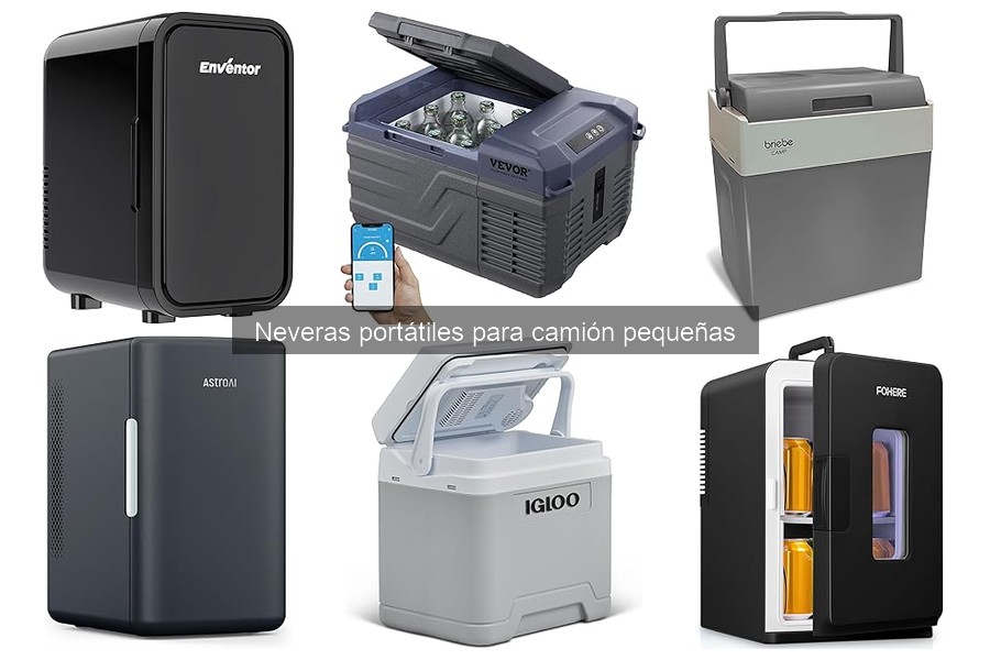 Precios de neveras portátiles pequeñas para camiones