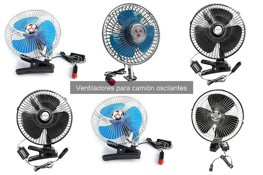 Precios de Ventiladores Oscilantes para Camiones: Opciones y Rangos
