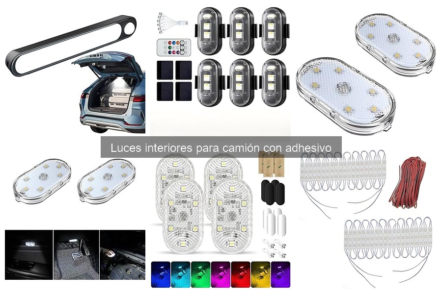 Precios Luces Interiores Adhesivas para Camiones: Guía 2023