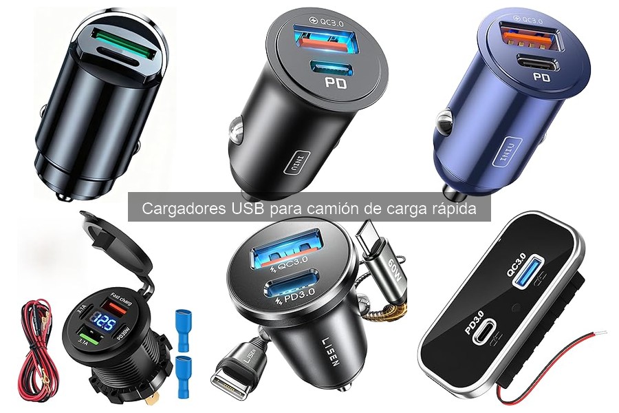 Problemas Comunes con Cargadores USB de Carga Rápida en Camiones