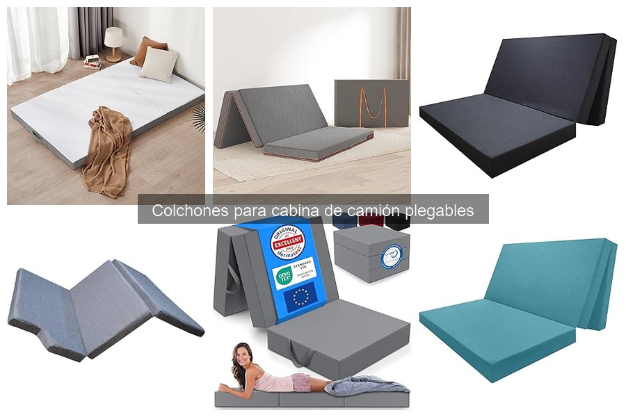 Problemas comunes con colchones plegables para camión