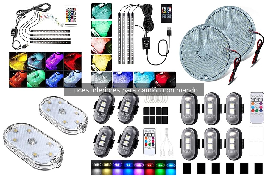 Problemas comunes con luces interiores para camión y soluciones