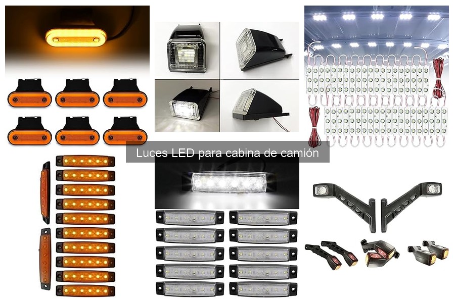 Problemas comúnes con luces LED para cabina de camión