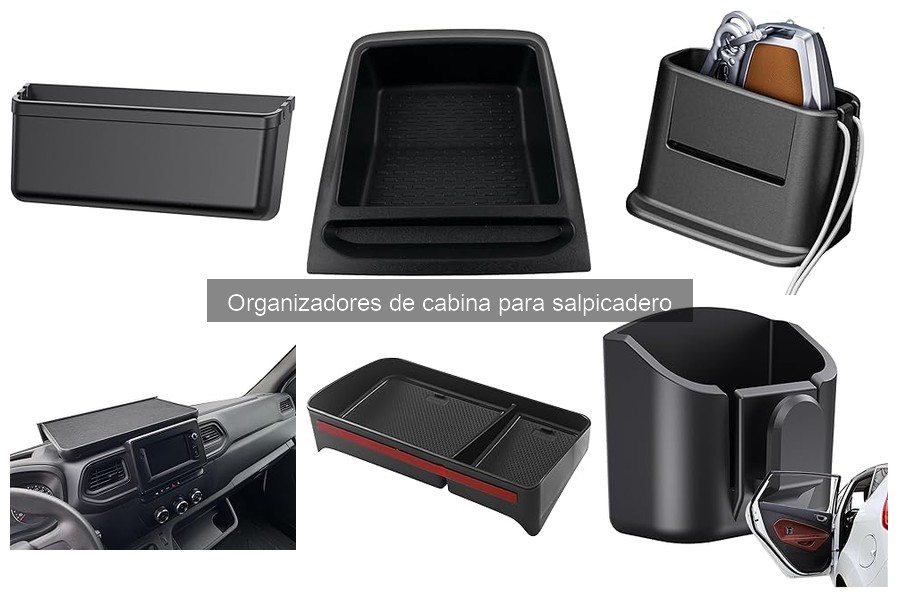 Problemas Comunes con Organizadores de Cabina para Salpicadero