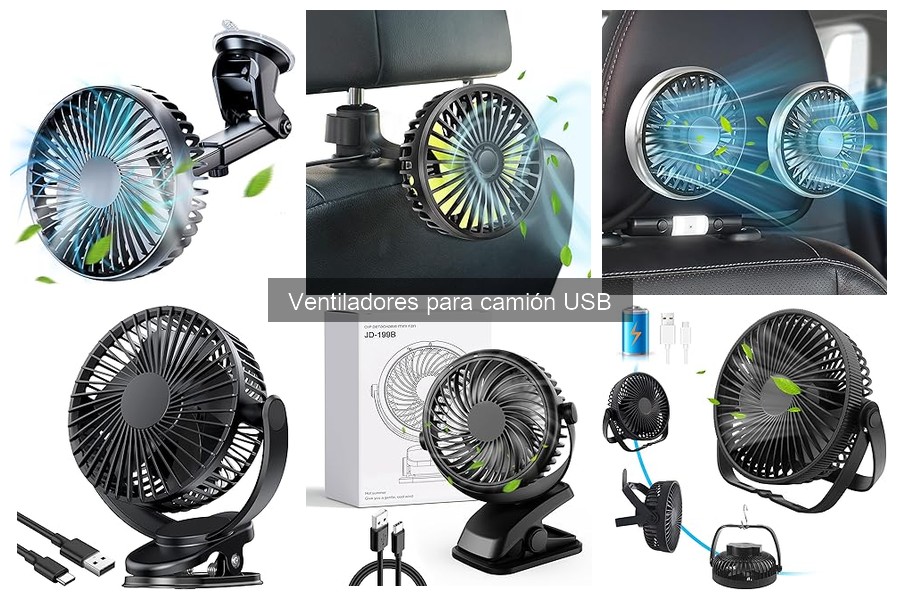 Problemas comunes con ventiladores USB para camiones y soluciones