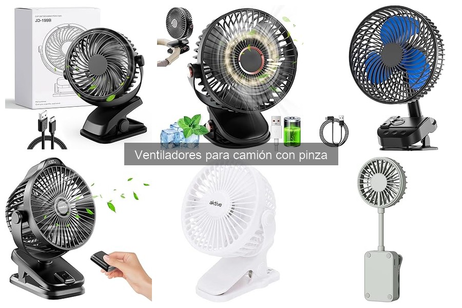 Problemas comunes de ventiladores de camión con pinza