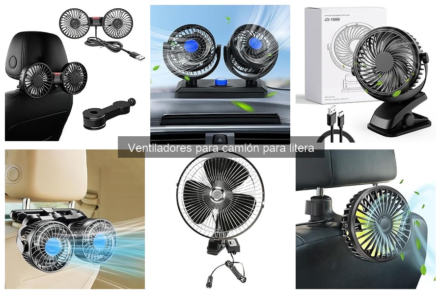 ¿Puedo usar un ventilador de casa en mi camión?