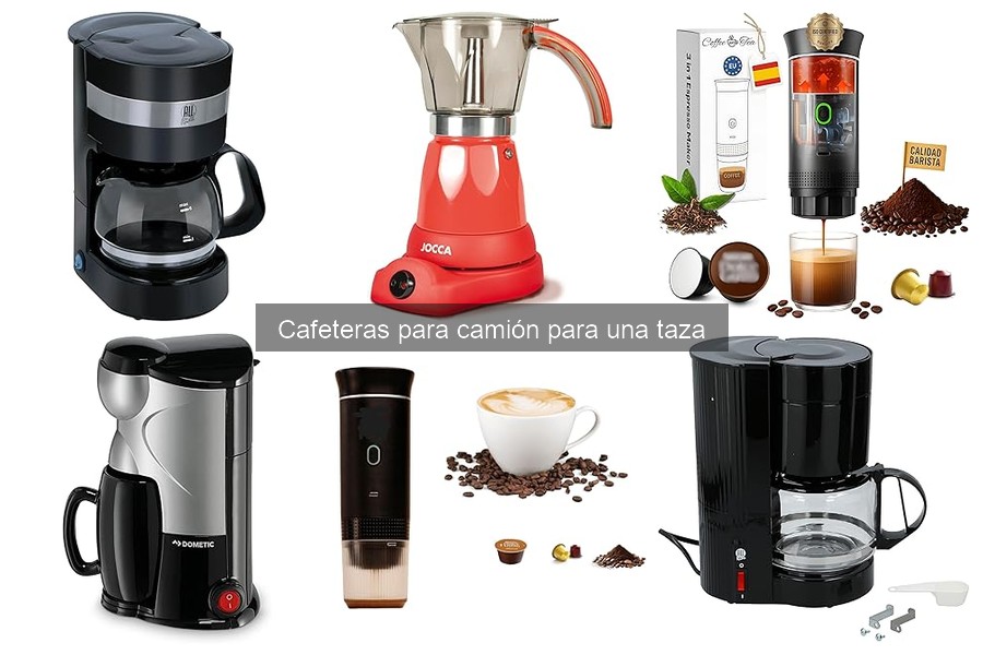 ¿Qué café puedo preparar en cafeteras para camión?