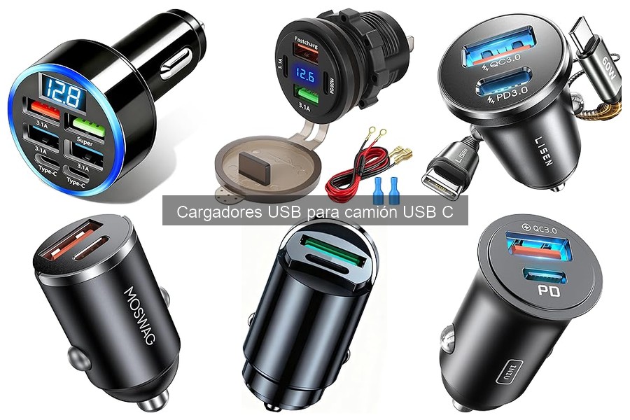 ¿Qué es un cargador USB C para camión? Guía completa