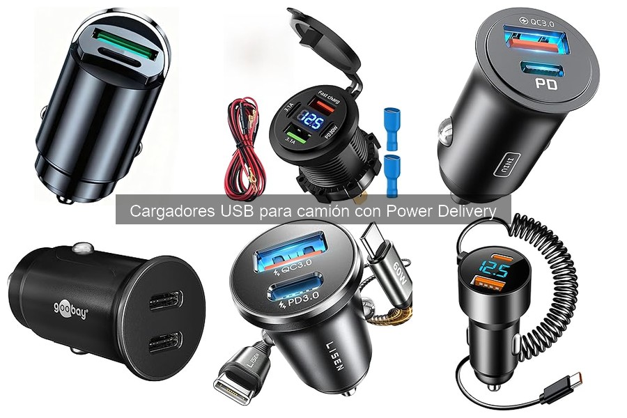 ¿Qué es un cargador USB para camión con Power Delivery?