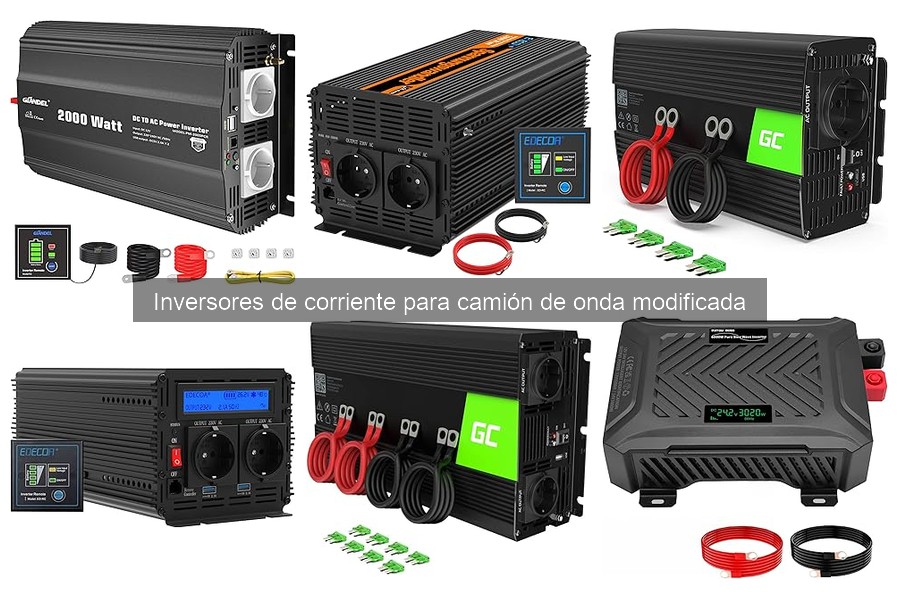 ¿Qué es un inversor de corriente de onda modificada?
