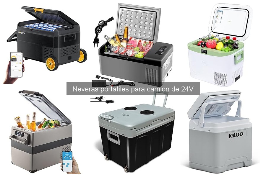 ¿Qué es una nevera portátil de 24V para camión?