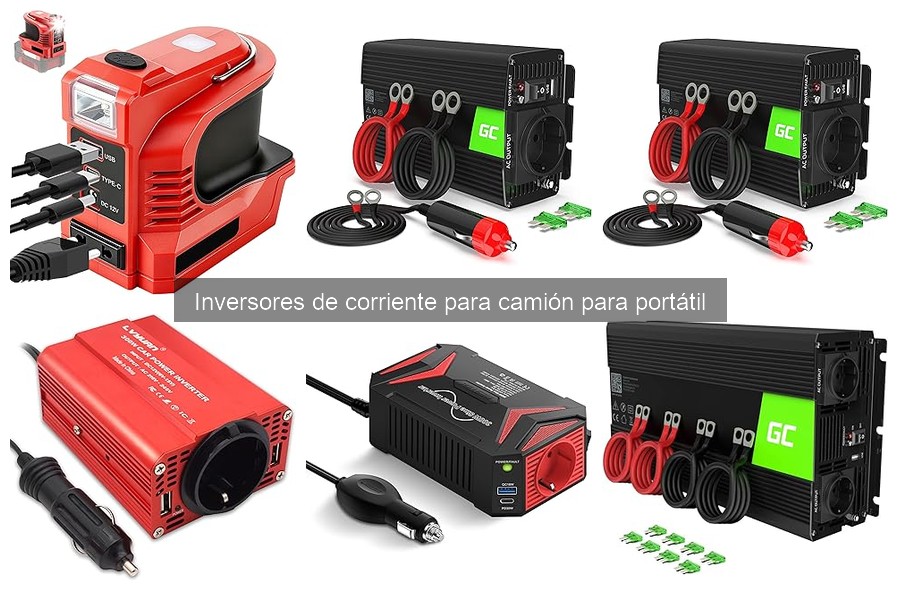 ¿Qué potencia necesitas en un inversor para tu camión?