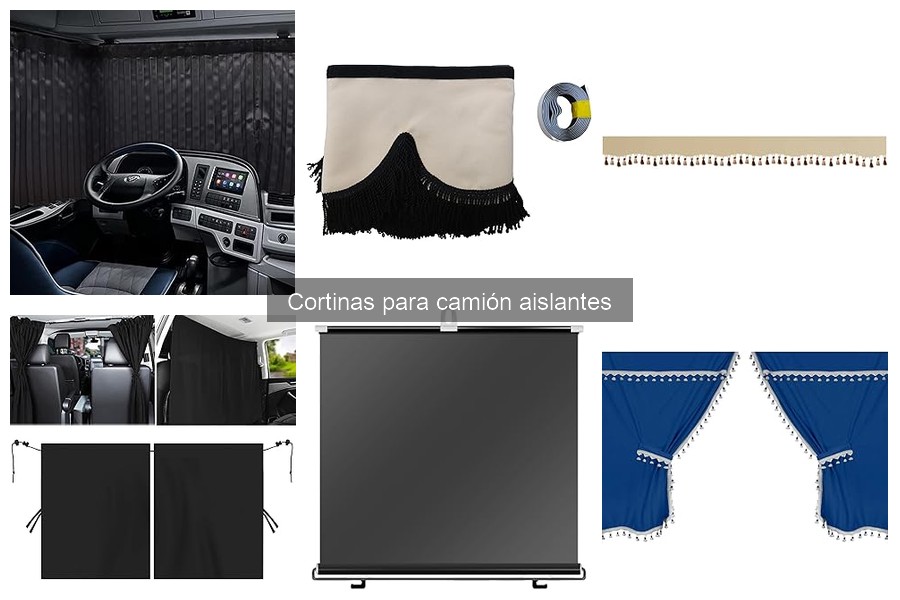 ¿Qué son las cortinas aislantes para camión? Guía completa