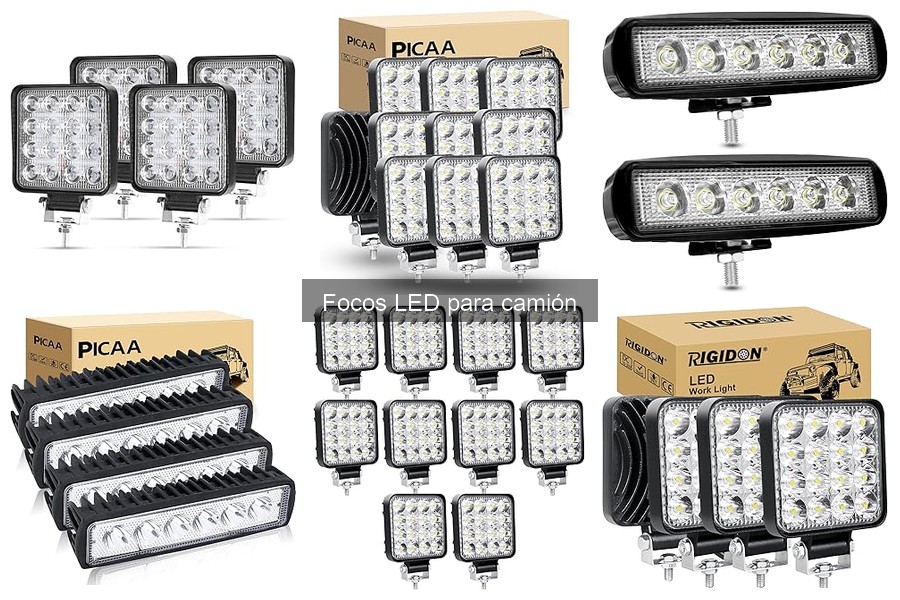 Qué son los focos LED para camiones: Características y beneficios