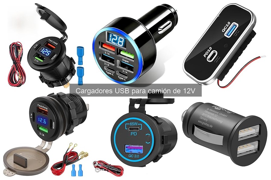 Reseñas de usuarios sobre cargadores USB para camiones de 12V