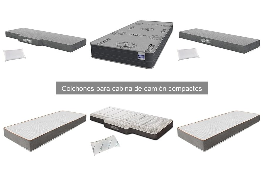 Selecciona el Mejor Colchón Compacto para Tu Cabina de Camión