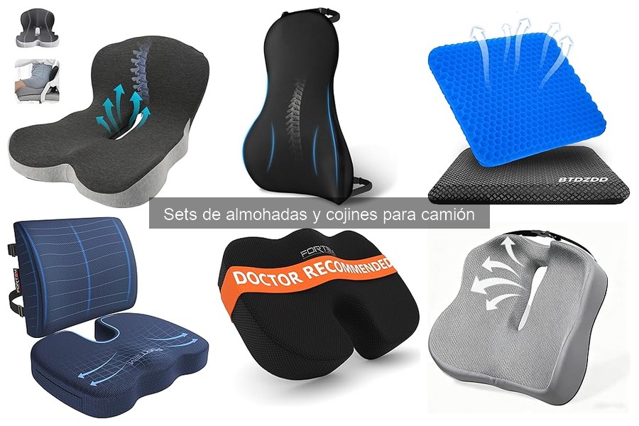 Tipos de almohadas y cojines para camión: Guía completa
