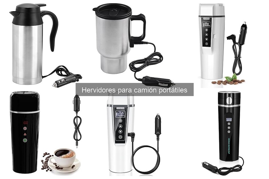Tipos de hervidores portátiles para camiones: guía completa