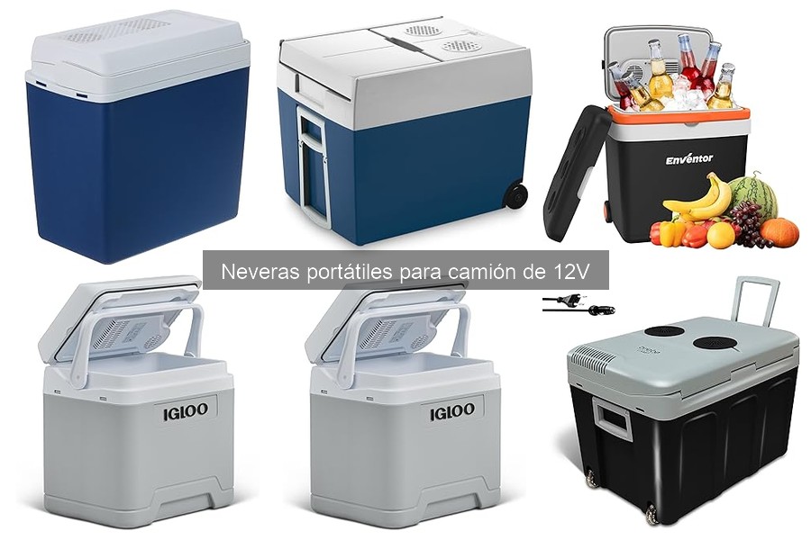 Tipos de neveras portátiles de 12V para camión