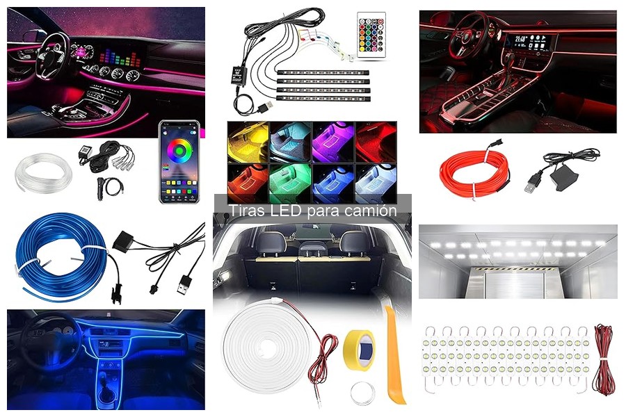 Tiras LED para camión: características y aplicaciones