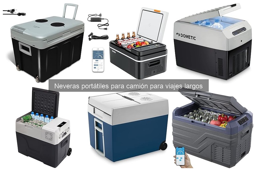 Todo sobre neveras portátiles para camión en viajes largos