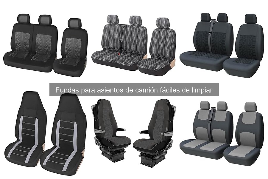 Ventajas de Fundas para Asientos de Camión Fáciles de Limpiar