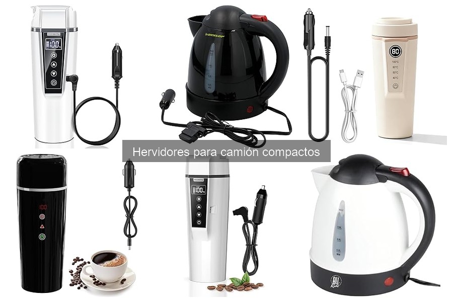 Ventajas de hervidores compactos para viajes en camión